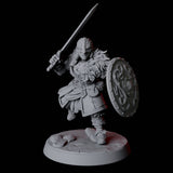 Six Fierce Northmen Berserkers Miniature for Dungeons and Dragons, Pathfinder or other TTRPGs