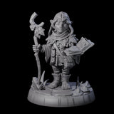 Six Galavanting Forest Halflings Miniature for Dungeons and Dragons, Pathfinder or other TTRPGs