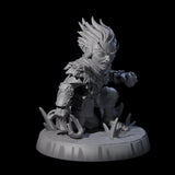 Six Galavanting Forest Halflings Miniature for Dungeons and Dragons, Pathfinder or other TTRPGs