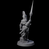 Six Greek Inspired Spear Hoplites Miniature for Dungeons and Dragons, Pathfinder or other TTRPGs