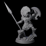 Six Greek Inspired Spear Hoplites Miniature for Dungeons and Dragons, Pathfinder or other TTRPGs