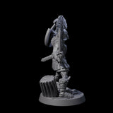 Six Greek Inspired Sword Hoplites Miniature for Dungeons and Dragons, Pathfinder or other TTRPGs