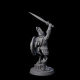 Six Greek Inspired Sword Hoplites Miniature for Dungeons and Dragons, Pathfinder or other TTRPGs