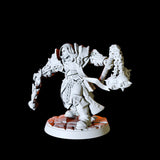 Six Human Paladins - Army Miniature for Dungeons and Dragons, Pathfinder or other TTRPGs