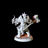 Six Human Paladins - Army Miniature for Dungeons and Dragons, Pathfinder or other TTRPGs