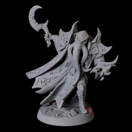 Six Ilithid Elders Miniature for Dungeons and Dragons, Pathfinder or other TTRPGs