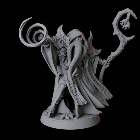 Six Ilithid Elders Miniature for Dungeons and Dragons, Pathfinder or other TTRPGs