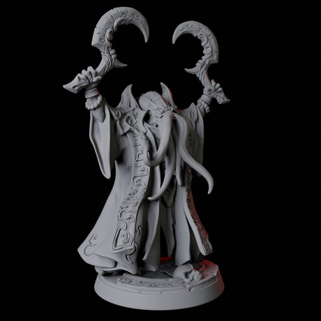 Six Ilithid Elders Miniature for Dungeons and Dragons, Pathfinder or other TTRPGs