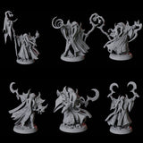 Six Ilithid Elders Miniature for Dungeons and Dragons, Pathfinder or other TTRPGs