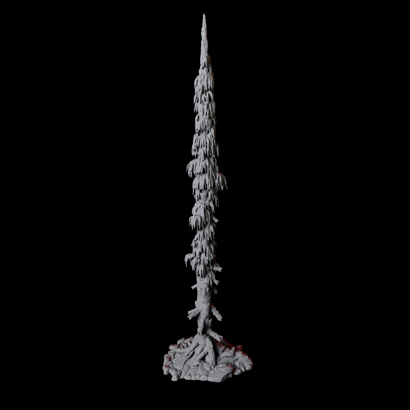 Six Infected Trees Miniature for Dungeons and Dragons, Pathfinder or other TTRPGs