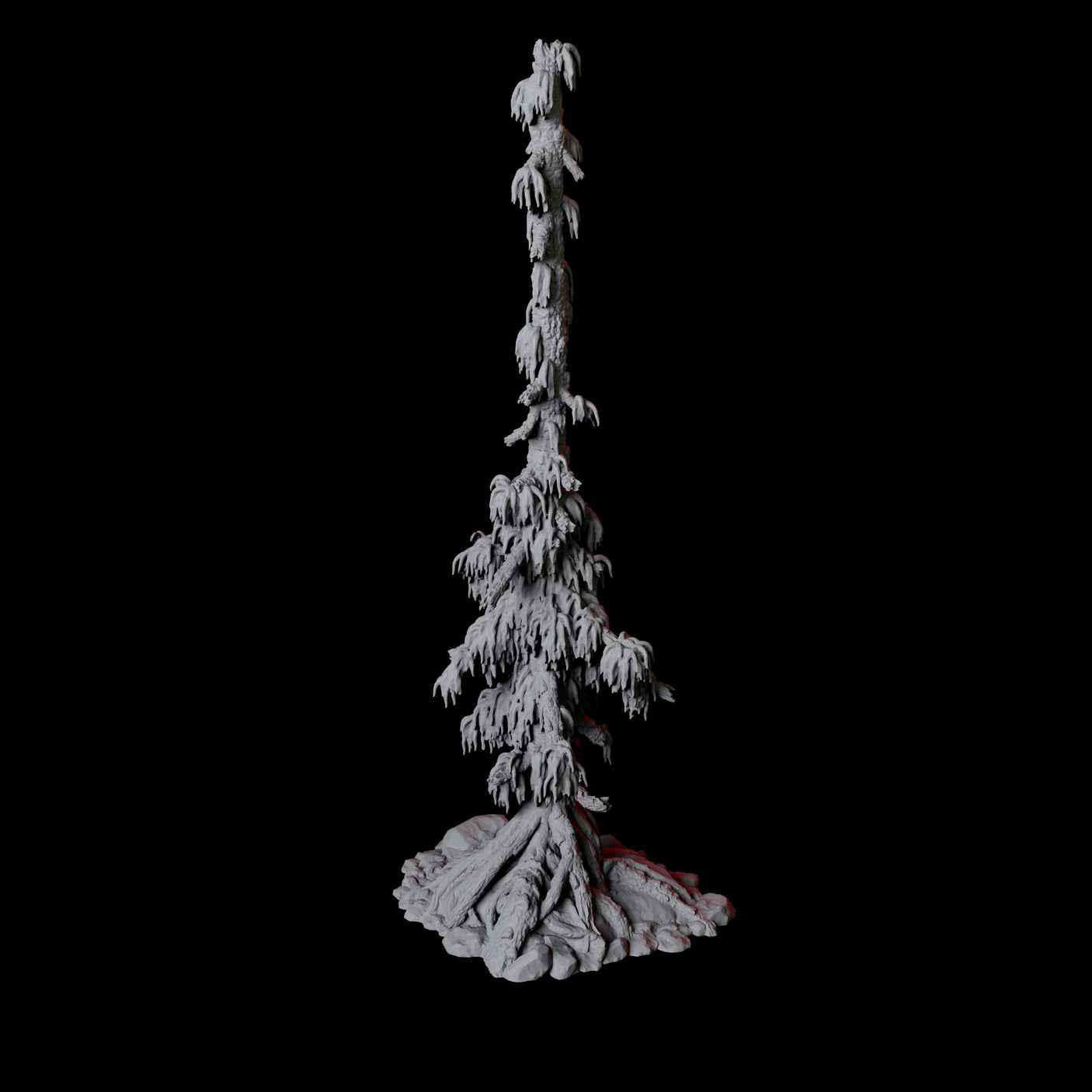 Six Infected Trees Miniature for Dungeons and Dragons, Pathfinder or other TTRPGs