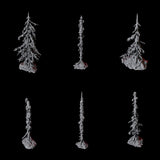 Six Infected Trees Miniature for Dungeons and Dragons, Pathfinder or other TTRPGs