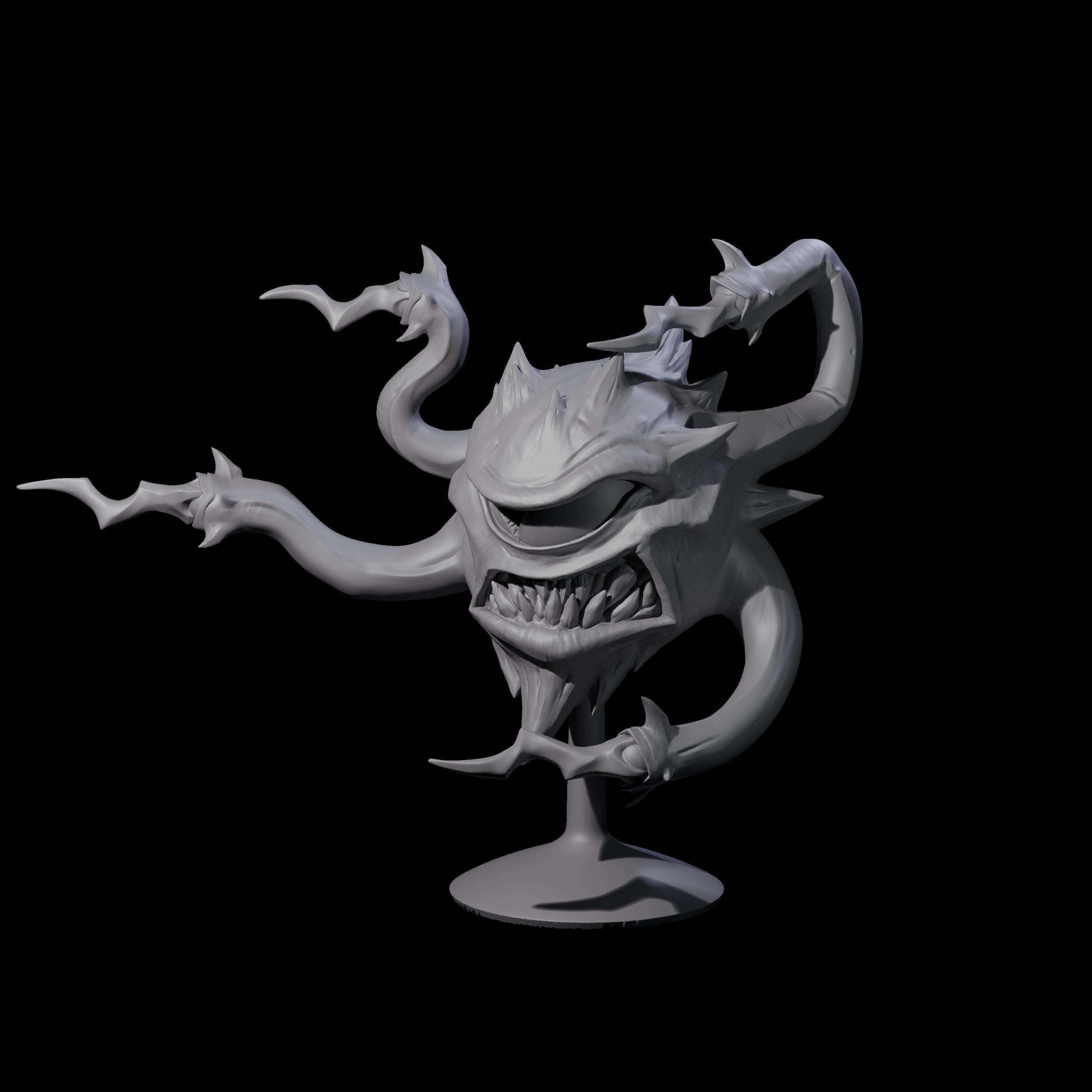 Six Insane Spectators Miniature for Dungeons and Dragons, Pathfinder or other TTRPGs