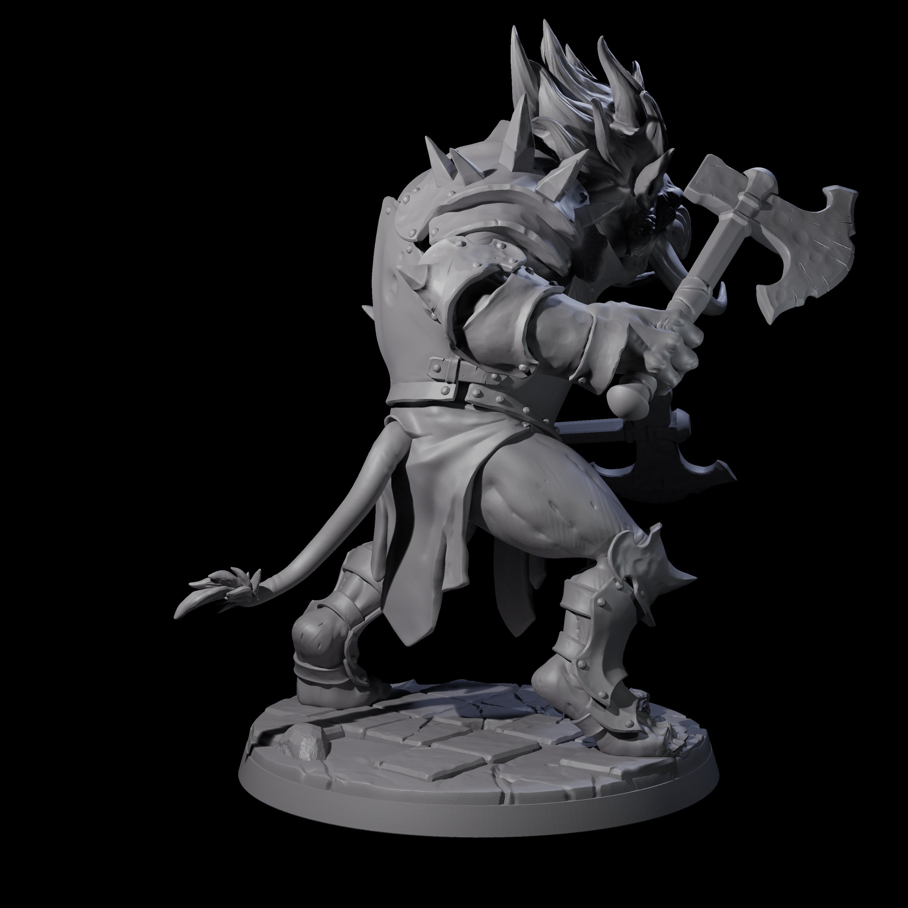 Six Ironkeep Trolls Miniature for Dungeons and Dragons, Pathfinder or other TTRPGs
