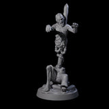 Six Lurching Zombies Miniature for Dungeons and Dragons, Pathfinder or other TTRPGs