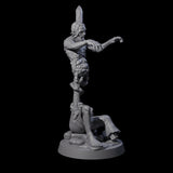 Six Lurching Zombies Miniature for Dungeons and Dragons, Pathfinder or other TTRPGs