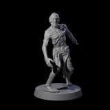 Six Lurching Zombies Miniature for Dungeons and Dragons, Pathfinder or other TTRPGs