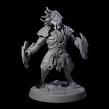 Six Muscular Leonin Warriors Miniature for Dungeons and Dragons, Pathfinder or other TTRPGs