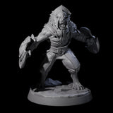 Six Muscular Leonin Warriors Miniature for Dungeons and Dragons, Pathfinder or other TTRPGs