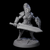 Six Muscular Leonin Warriors Miniature for Dungeons and Dragons, Pathfinder or other TTRPGs