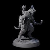 Six Muscular Leonin Warriors Miniature for Dungeons and Dragons, Pathfinder or other TTRPGs
