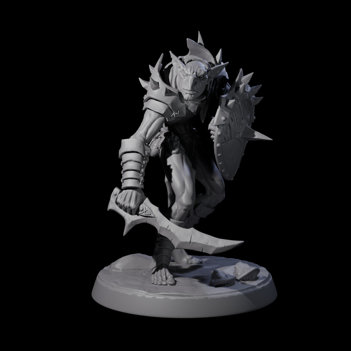 Six Plotting Hobgoblins Miniature for Dungeons and Dragons, Pathfinder or other TTRPGs