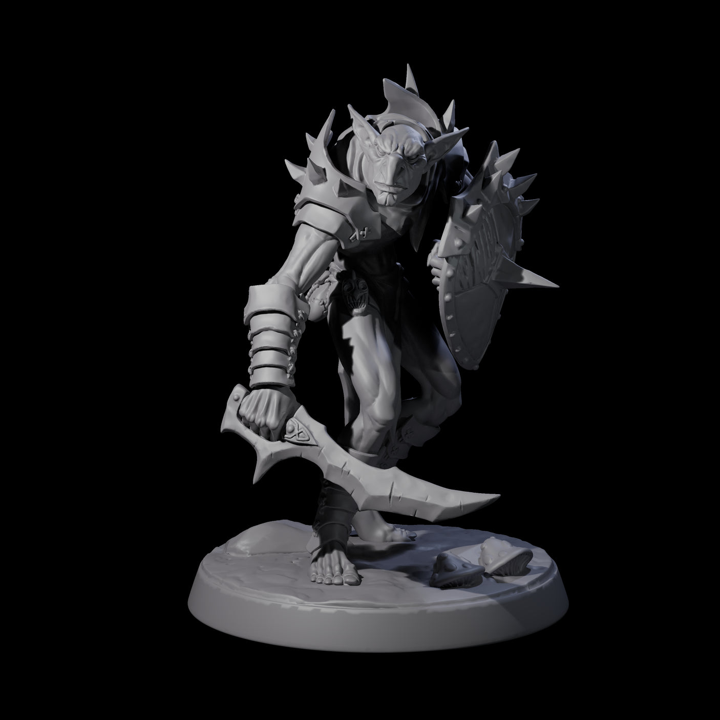 Six Plotting Hobgoblins Miniature for Dungeons and Dragons, Pathfinder or other TTRPGs
