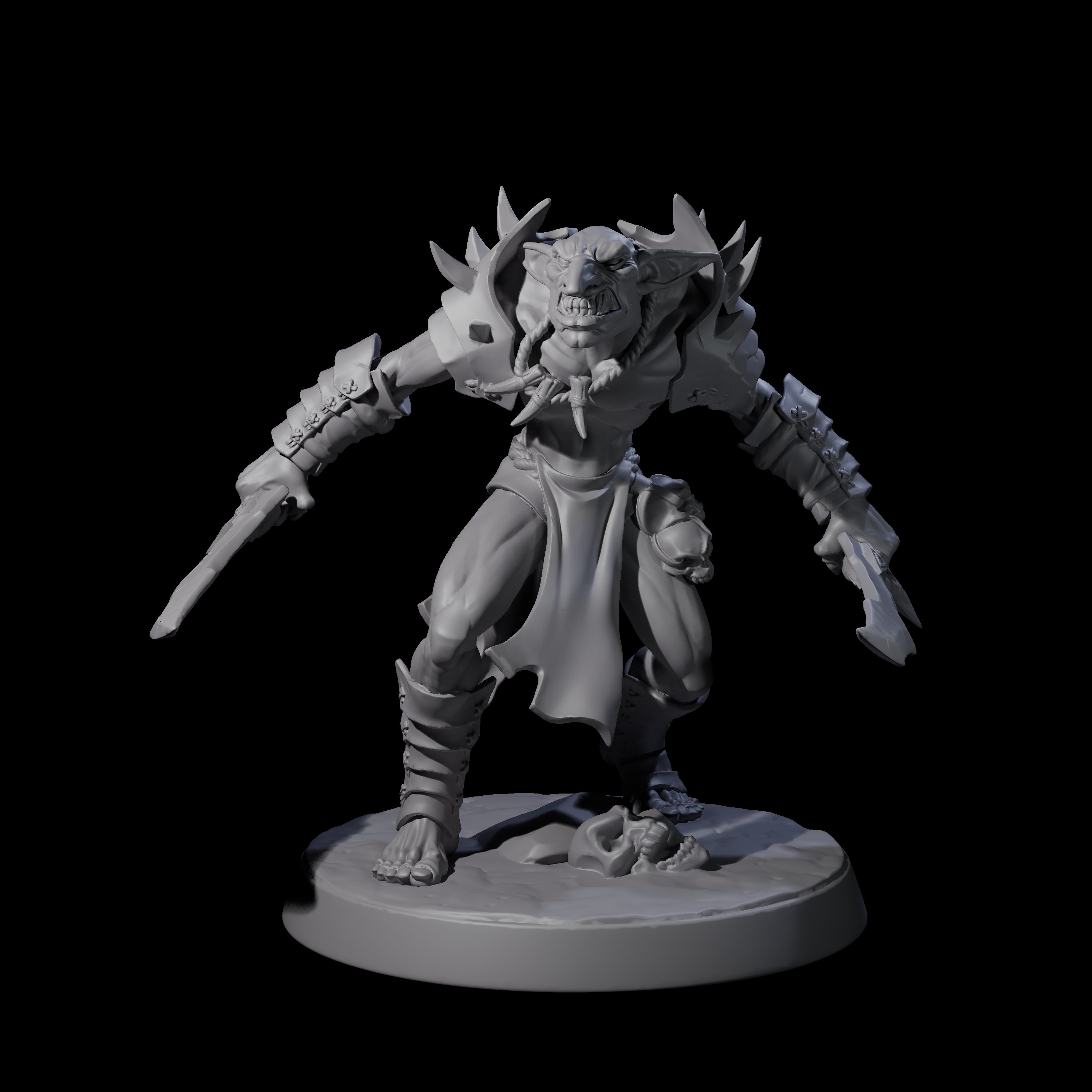 Six Plotting Hobgoblins Miniature for Dungeons and Dragons, Pathfinder or other TTRPGs