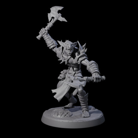 Six Plotting Hobgoblins Miniature for Dungeons and Dragons, Pathfinder or other TTRPGs
