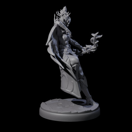 Six Roaming Dark Elf Rangers Miniature for Dungeons and Dragons, Pathfinder or other TTRPGs