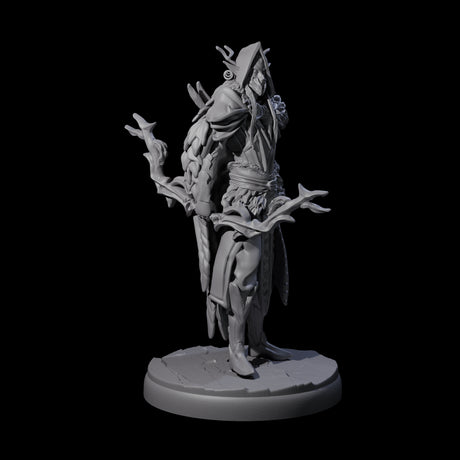 Six Roaming Dark Elf Rangers Miniature for Dungeons and Dragons, Pathfinder or other TTRPGs