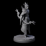 Six Roaming Dark Elf Rangers Miniature for Dungeons and Dragons, Pathfinder or other TTRPGs