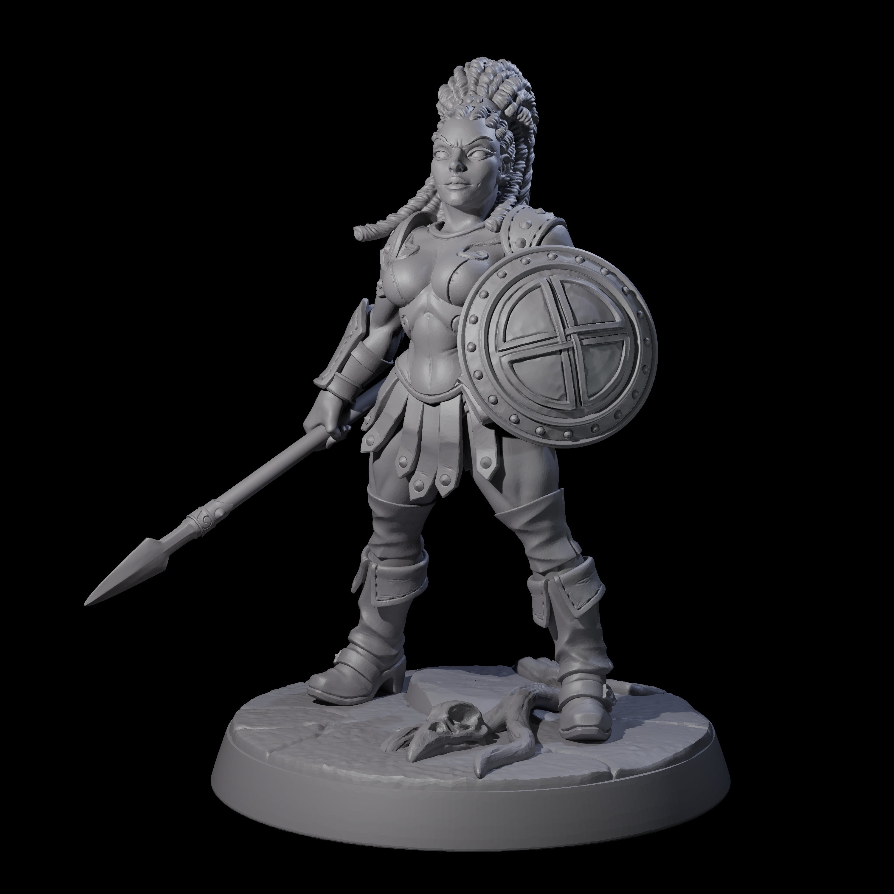 Six Shadowy Assassin Sisters Miniature for Dungeons and Dragons, Pathfinder or other TTRPGs