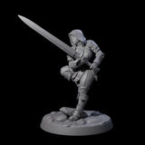 Six Shadowy Assassin Sisters Miniature for Dungeons and Dragons, Pathfinder or other TTRPGs