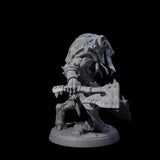 Six Shadowy Beastmen Miniature for Dungeons and Dragons, Pathfinder or other TTRPGs