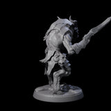 Six Shadowy Beastmen Miniature for Dungeons and Dragons, Pathfinder or other TTRPGs