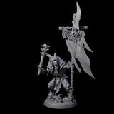 Six Shadowy Beastmen Miniature for Dungeons and Dragons, Pathfinder or other TTRPGs