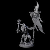 Six Shadowy Beastmen Miniature for Dungeons and Dragons, Pathfinder or other TTRPGs