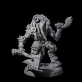 Six Shadowy Beastmen Miniature for Dungeons and Dragons, Pathfinder or other TTRPGs