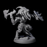 Six Shadowy Beastmen Miniature for Dungeons and Dragons, Pathfinder or other TTRPGs