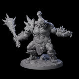 Six Smashing Ogres Miniature for Dungeons and Dragons, Pathfinder or other TTRPGs