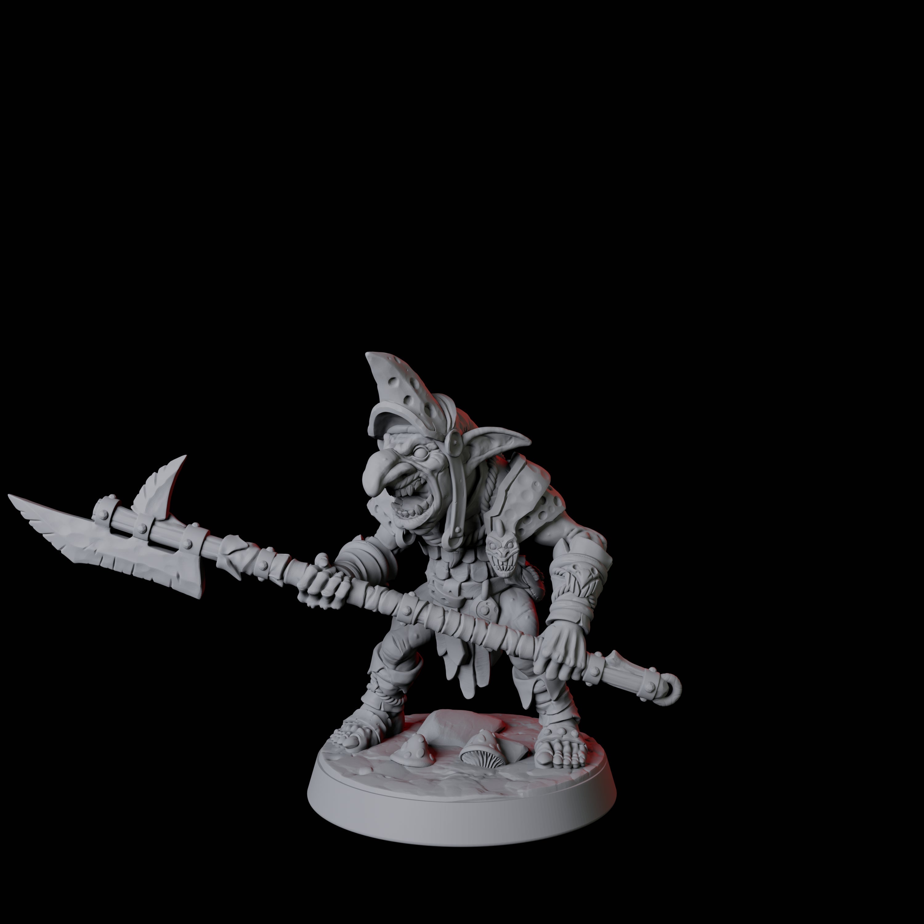 Six Snivelling Goblins Miniature for Dungeons and Dragons, Pathfinder or other TTRPGs