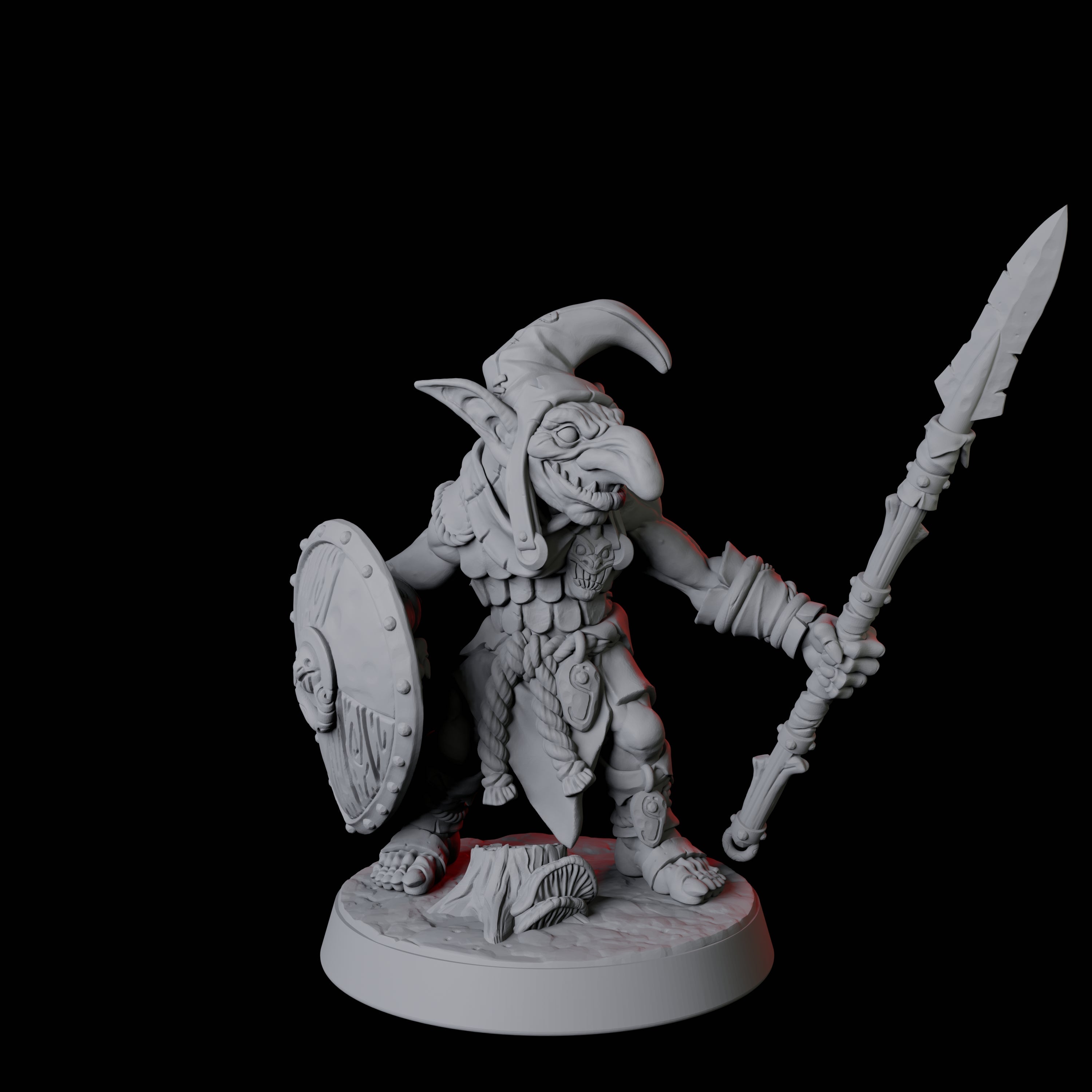 Six Snivelling Goblins Miniature for Dungeons and Dragons, Pathfinder or other TTRPGs