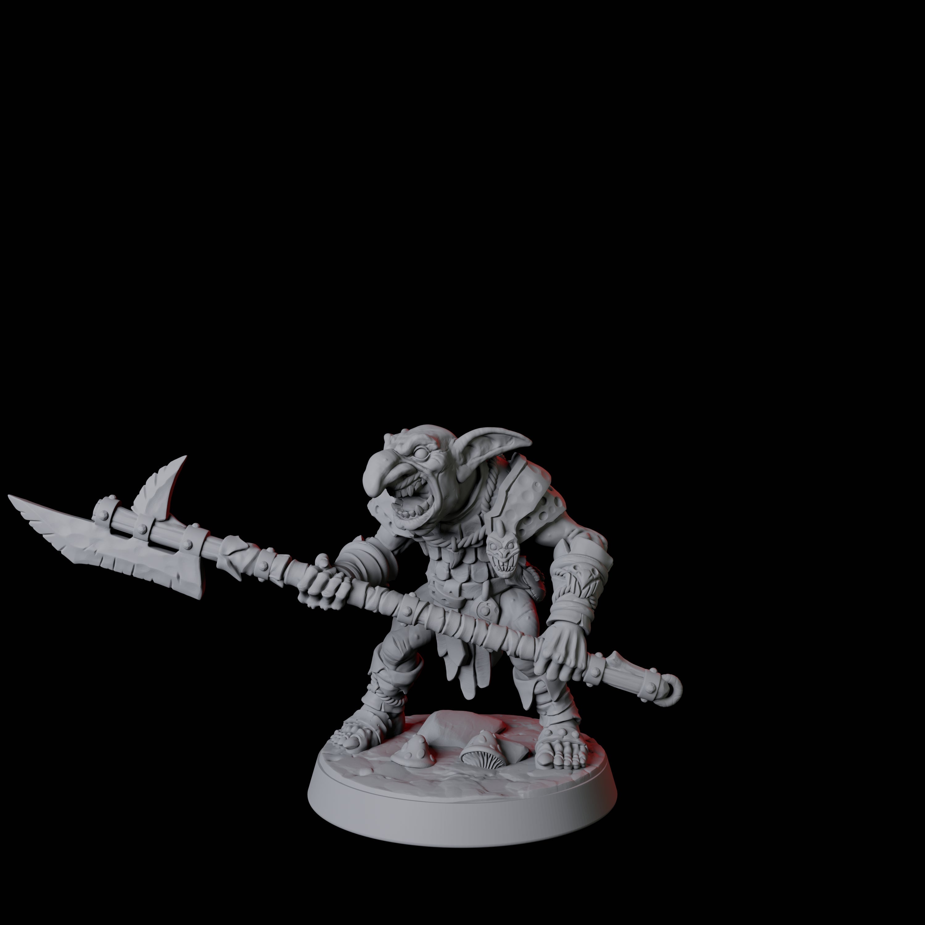 Six Snivelling Goblins Miniature for Dungeons and Dragons, Pathfinder or other TTRPGs