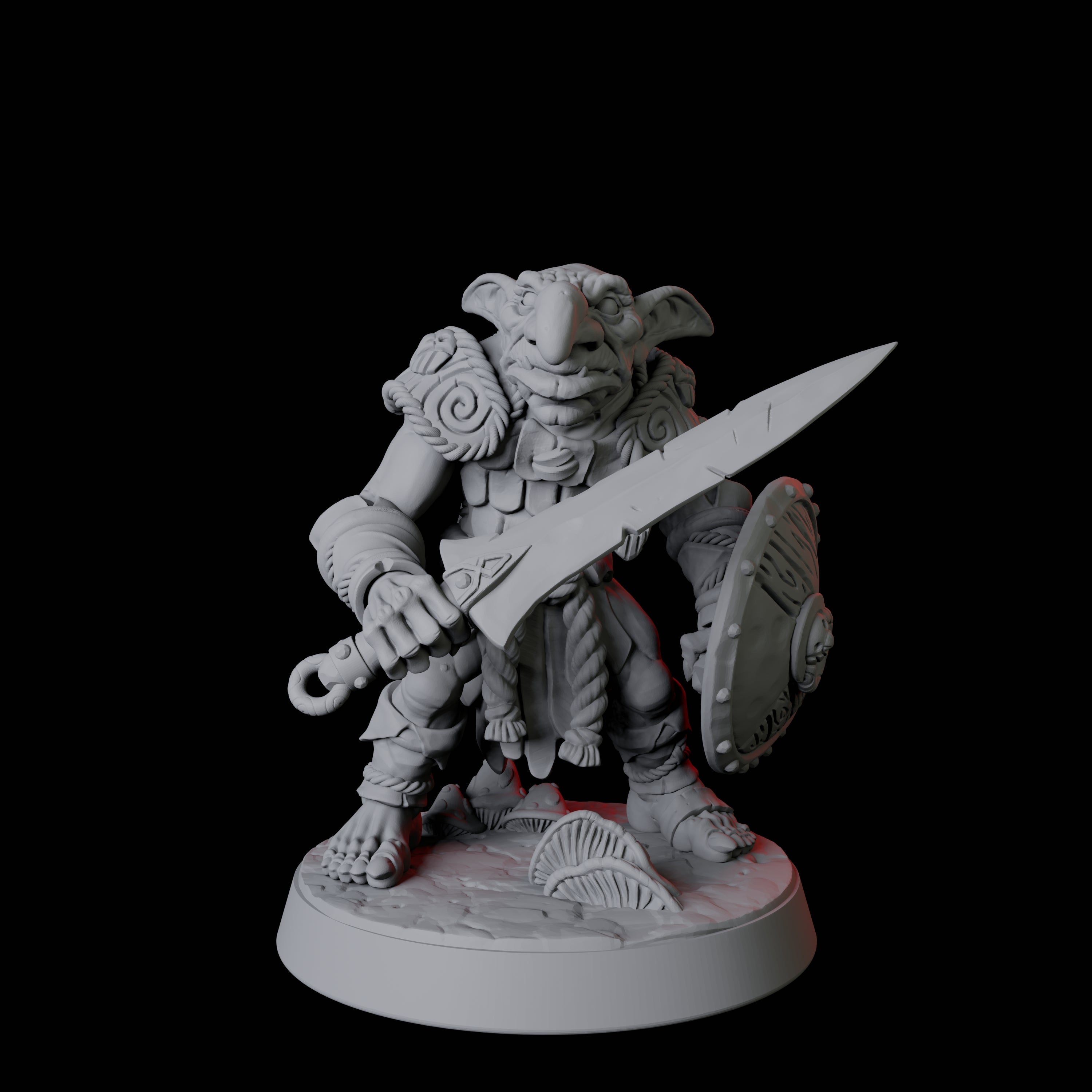 Six Snivelling Goblins Miniature for Dungeons and Dragons, Pathfinder or other TTRPGs