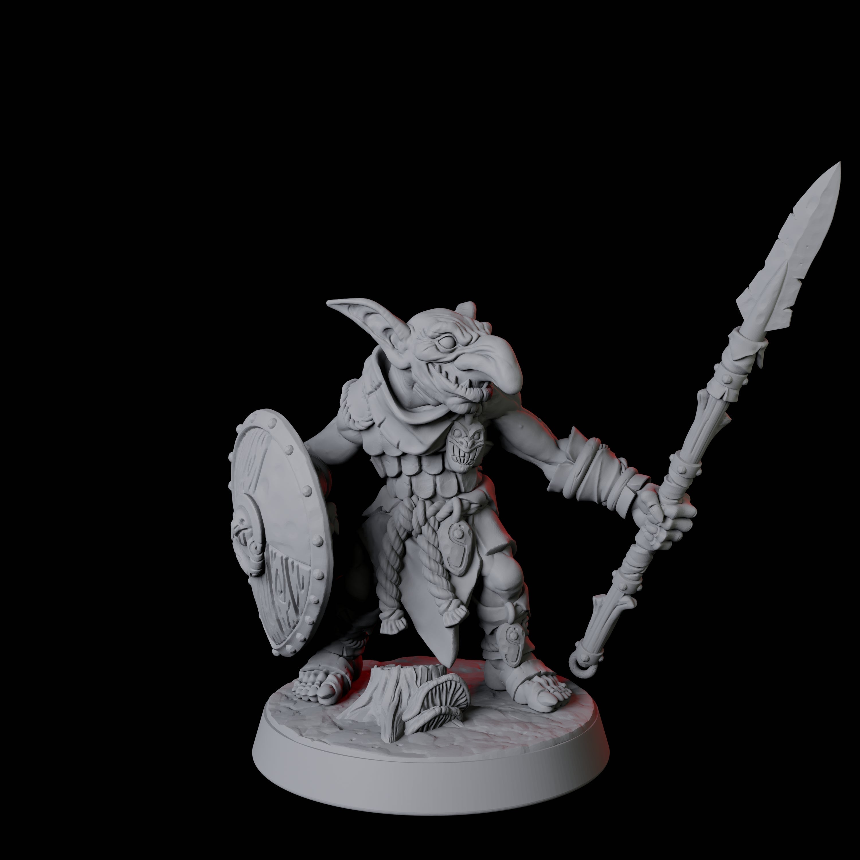 Six Snivelling Goblins Miniature for Dungeons and Dragons, Pathfinder or other TTRPGs