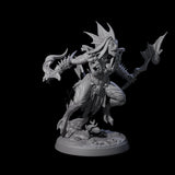 Six Sodden Sahuagin Warriors Miniature for Dungeons and Dragons, Pathfinder or other TTRPGs