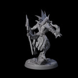 Six Sodden Sahuagin Warriors Miniature for Dungeons and Dragons, Pathfinder or other TTRPGs