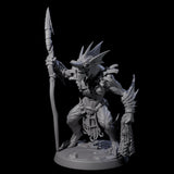 Six Sodden Sahuagin Warriors Miniature for Dungeons and Dragons, Pathfinder or other TTRPGs