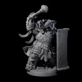 Six Stoic Loxodon Guards Miniature for Dungeons and Dragons, Pathfinder or other TTRPGs